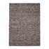 Wollteppich Natur | Reine Schur-Wolle Handweb Teppich im Skandinavischen Design | Grau Multi